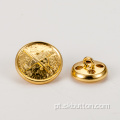 Material de bronze de metal Gold Fancy Coats Botons